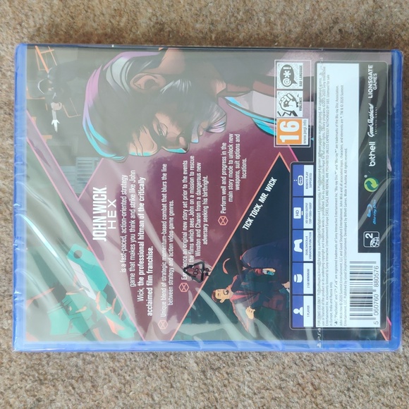 John Wick Hex Playstation PS4 Video Game Brand New Sealed - Picture 2 of 2